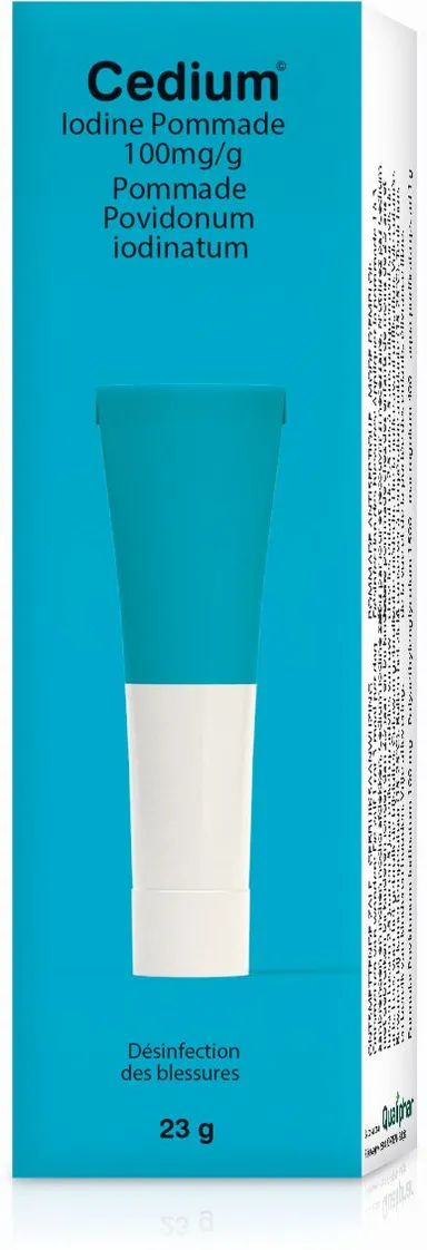 Cedium Iodine Pommade 100mg/g 23g