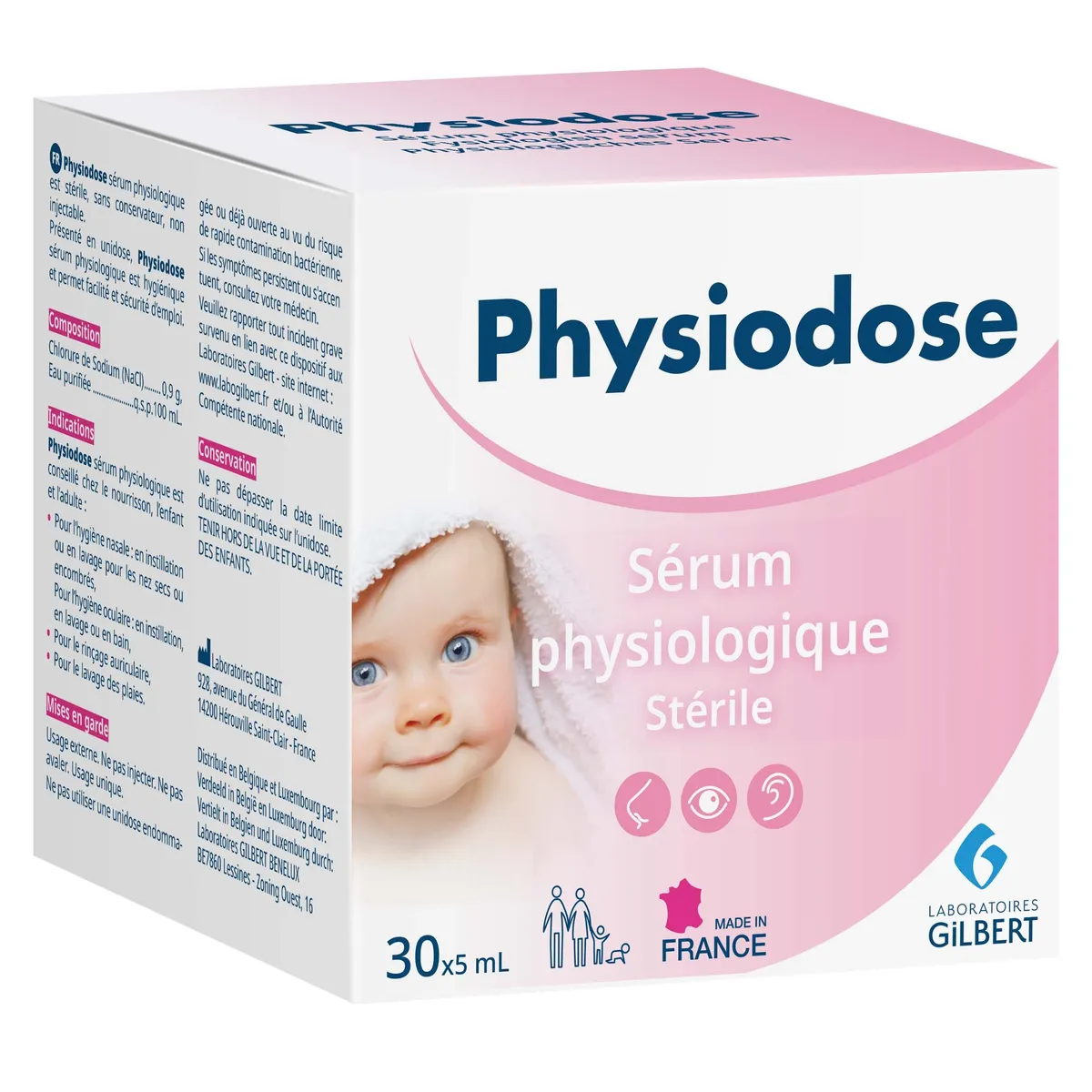 Physiodose Fysiologisch Serum Unidosis 30x5 ml