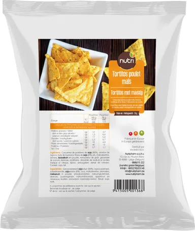 Nutripharm Tortitos Poulet-Mais 30g