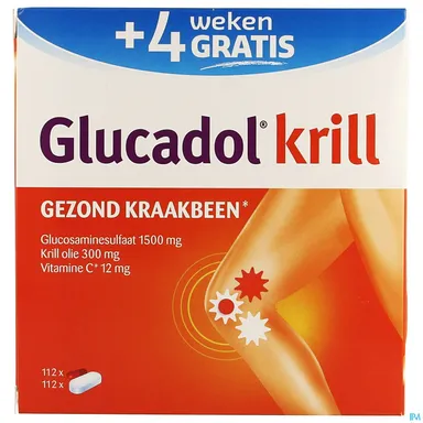 Glucadol Krill 112 Gélules + 112 Comprimés (4 semaines gratuites)