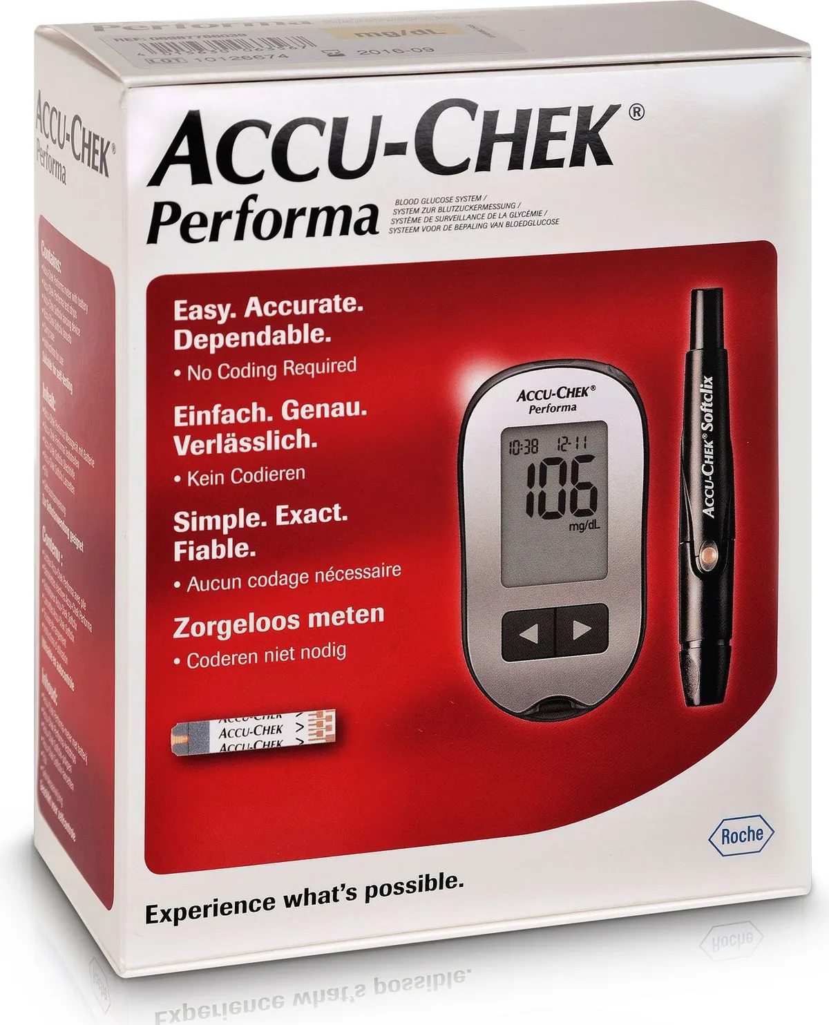 Accu-Chek Performa Système Surveillance Glycémie