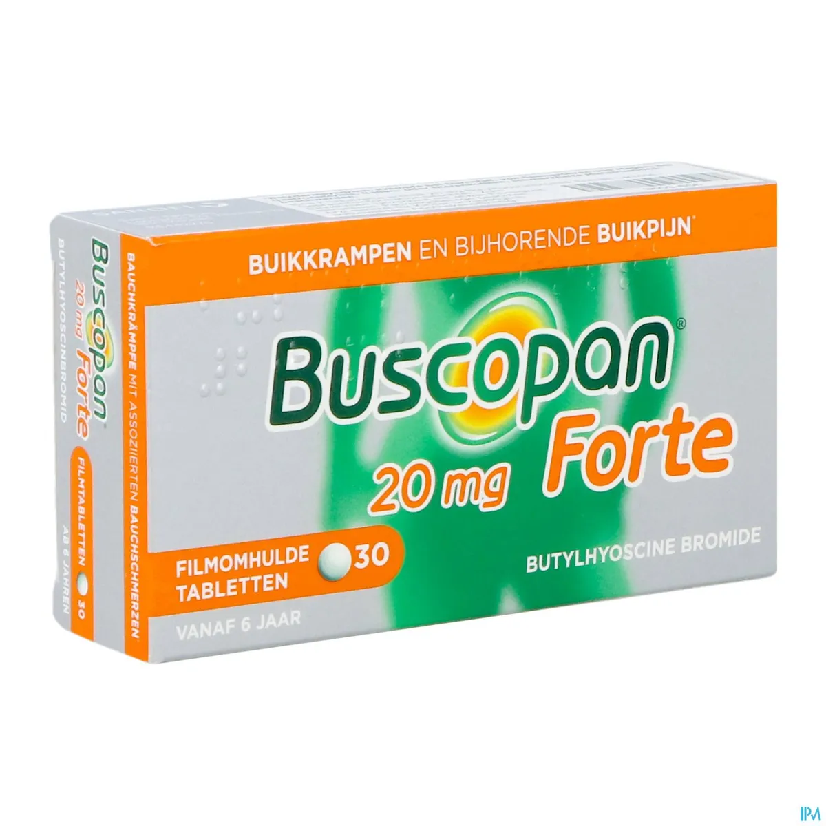 Buscopan Forte 20mg 30 Comprimés