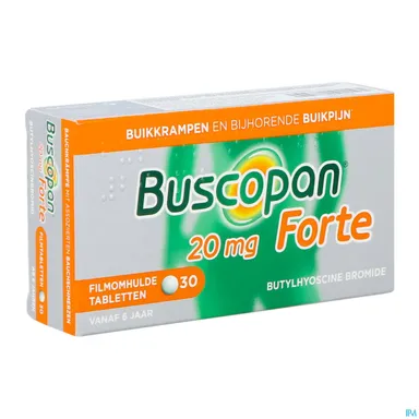 Buscopan Forte 20mg 30 Comprimés