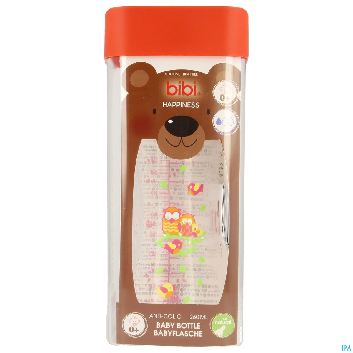 BIBI Zuigfles Happiness Play With Us 260ml
