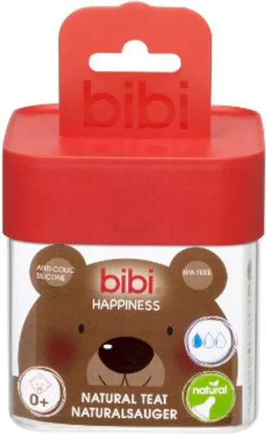 BIBI Tetine Biberon Happiness 0+