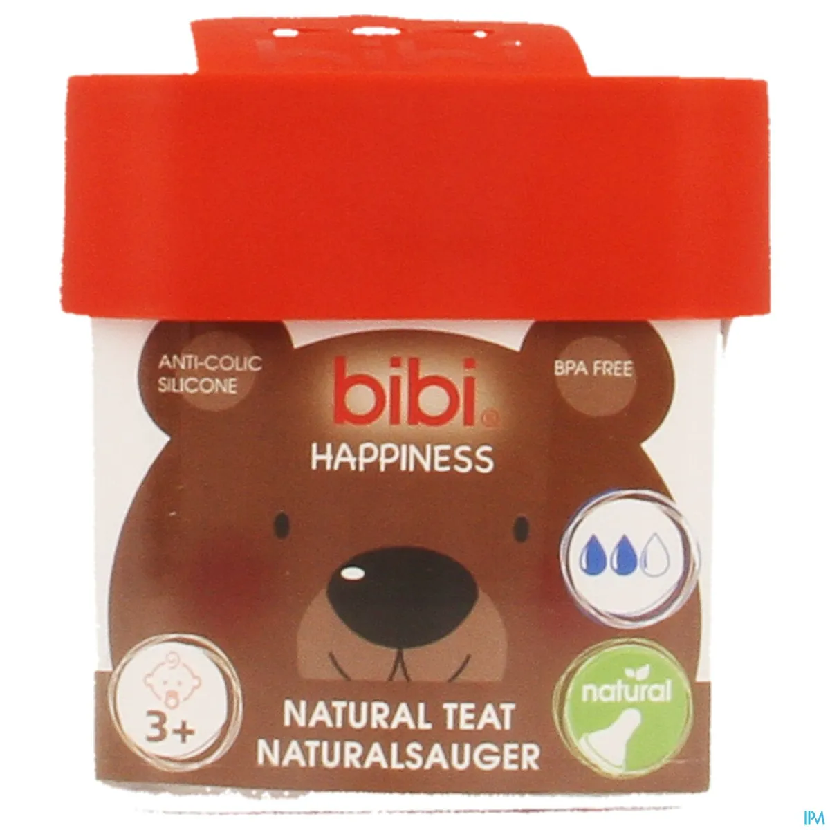 BIBI Speen Zuigfles Happiness 3+
