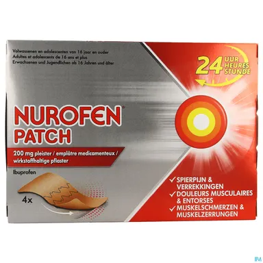 Nurofen Patch 200mg 4 Pleisters