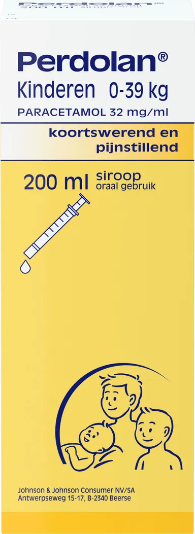 Perdolan Enfants (de 0 à 39 kg) Sirop 200ml