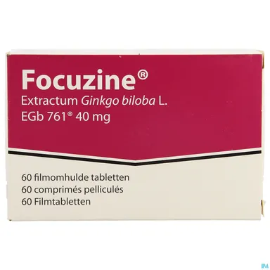 Focuzine 40mg 60 Tabletten