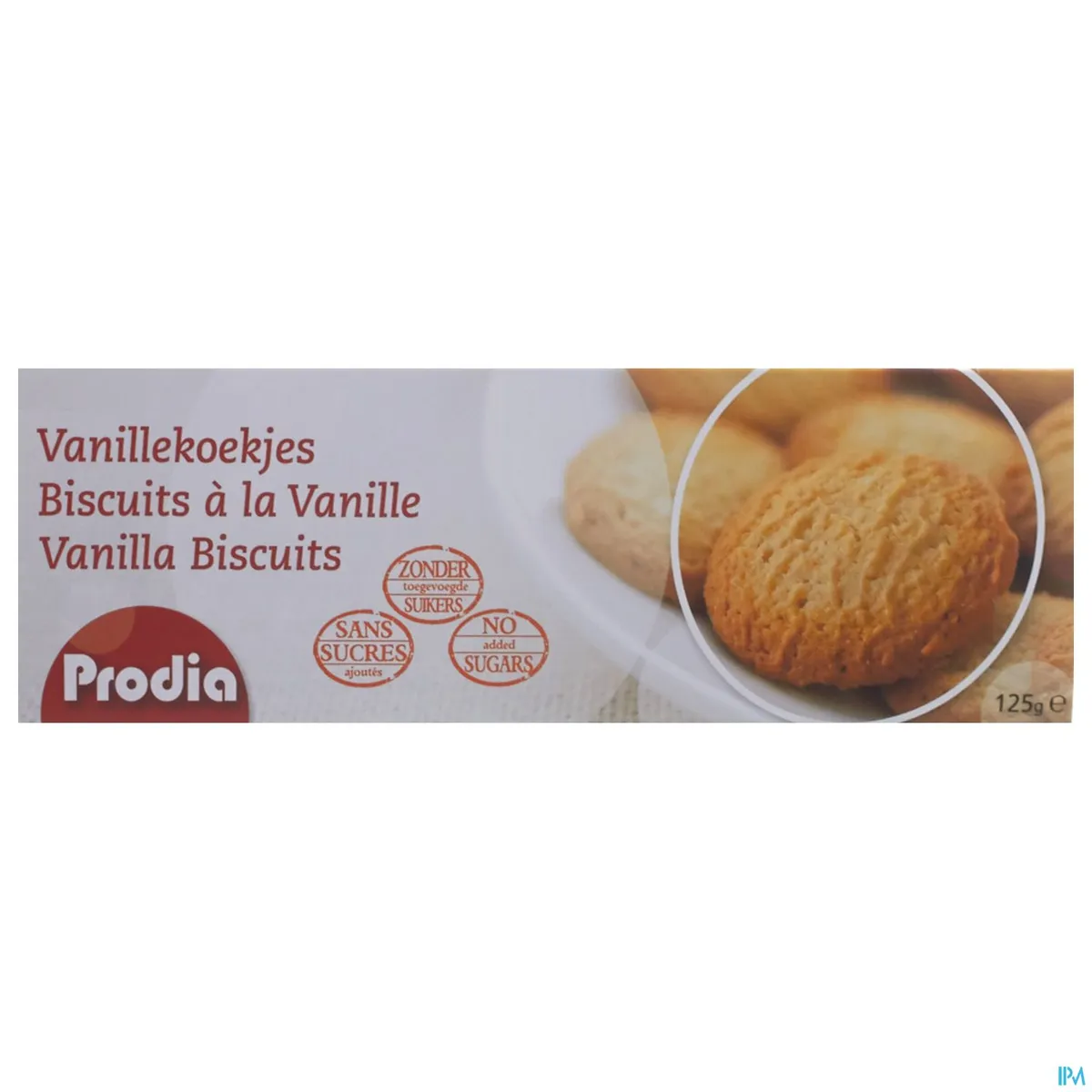 Prodia Vanillekoekje + Zoetstof 125g 6266