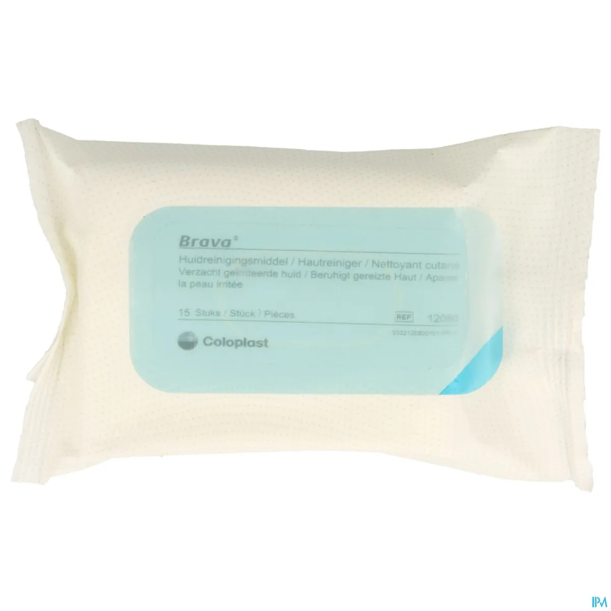 Brava Nettoyant Peau Lingettes 15 12080