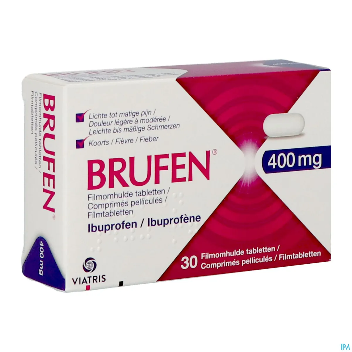 Brufen 400mg 30 Filmomhulde Tabletten