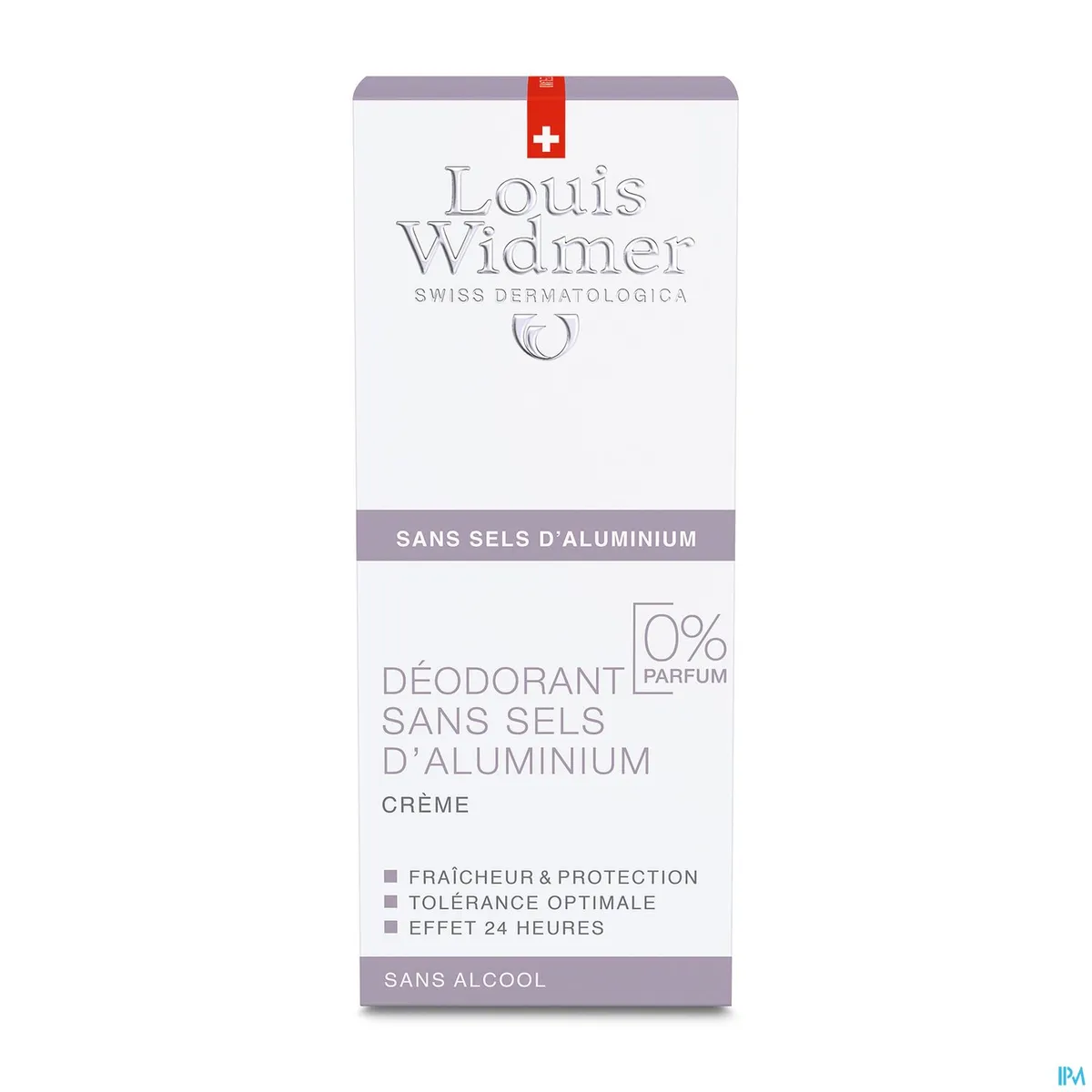 Widmer Deodorant Crème Zonder Aluminium Zonder Parfum 40ml