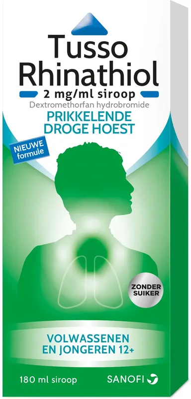 Tusso Rhinathiol 2mg/ml Siroop 180ml