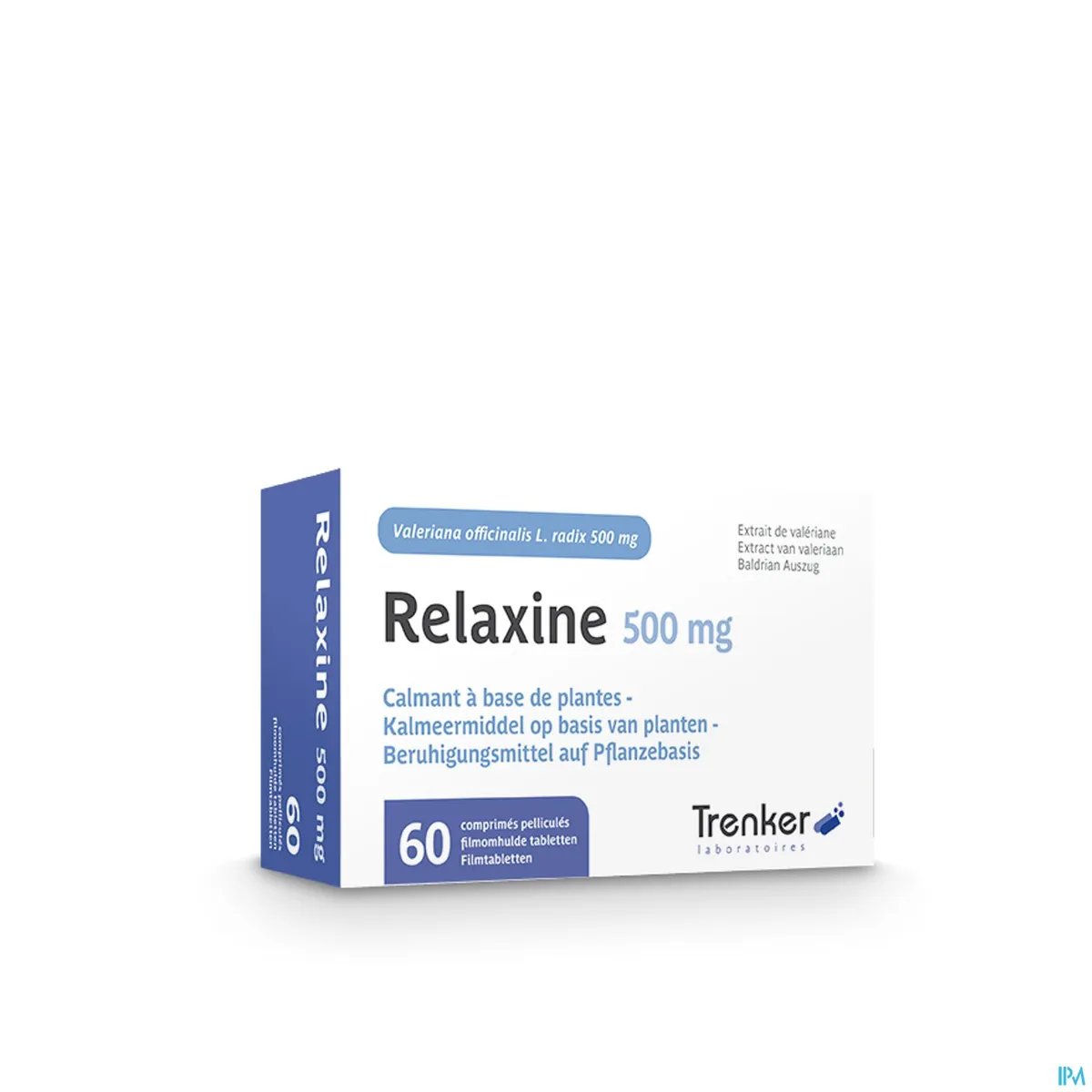 Relaxine 500mg 60 Filmomhulde Tabletten