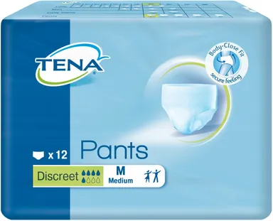 Tena Pants Discreet Medium 12 Protections
