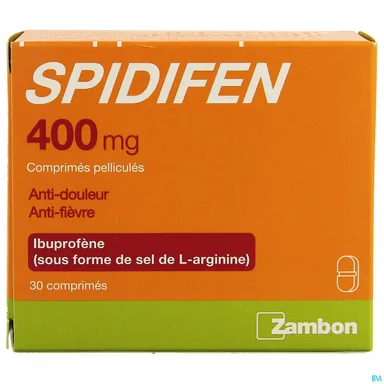Spidifen 400 mg filmomhulde tabletten 30