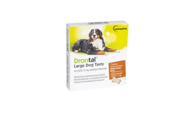 Drontal Large Dog Tasty 525/504/175 mg Tabl 1x2