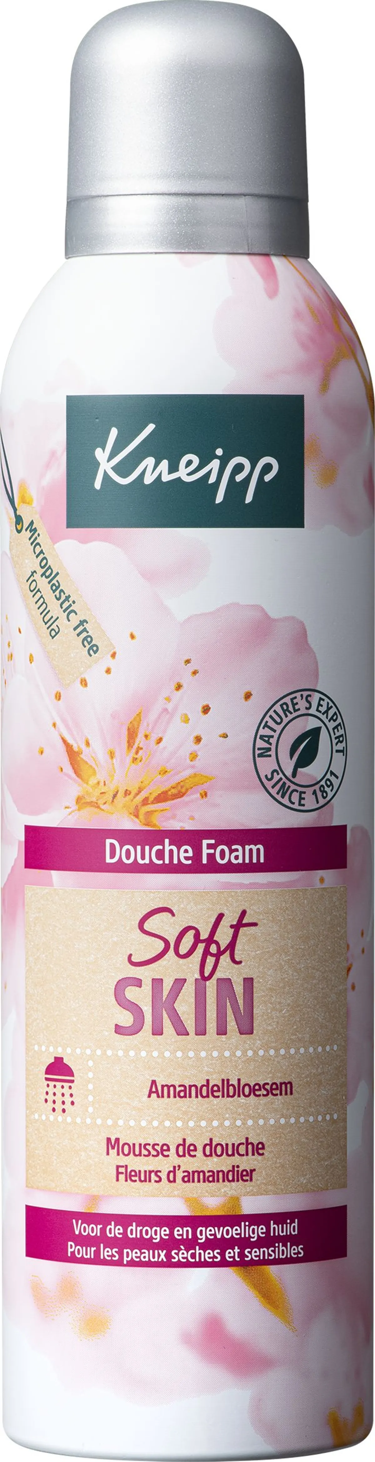 Kneipp Mousse de Douche Soft Skin Fleurs d'Amandier 200ml