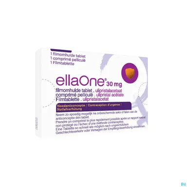 ellaOne 30mg 1 Comprimé