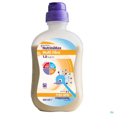 Nutrinimax Multi Fibre Alimentation Complète Par Sonde Bouteille 500ml