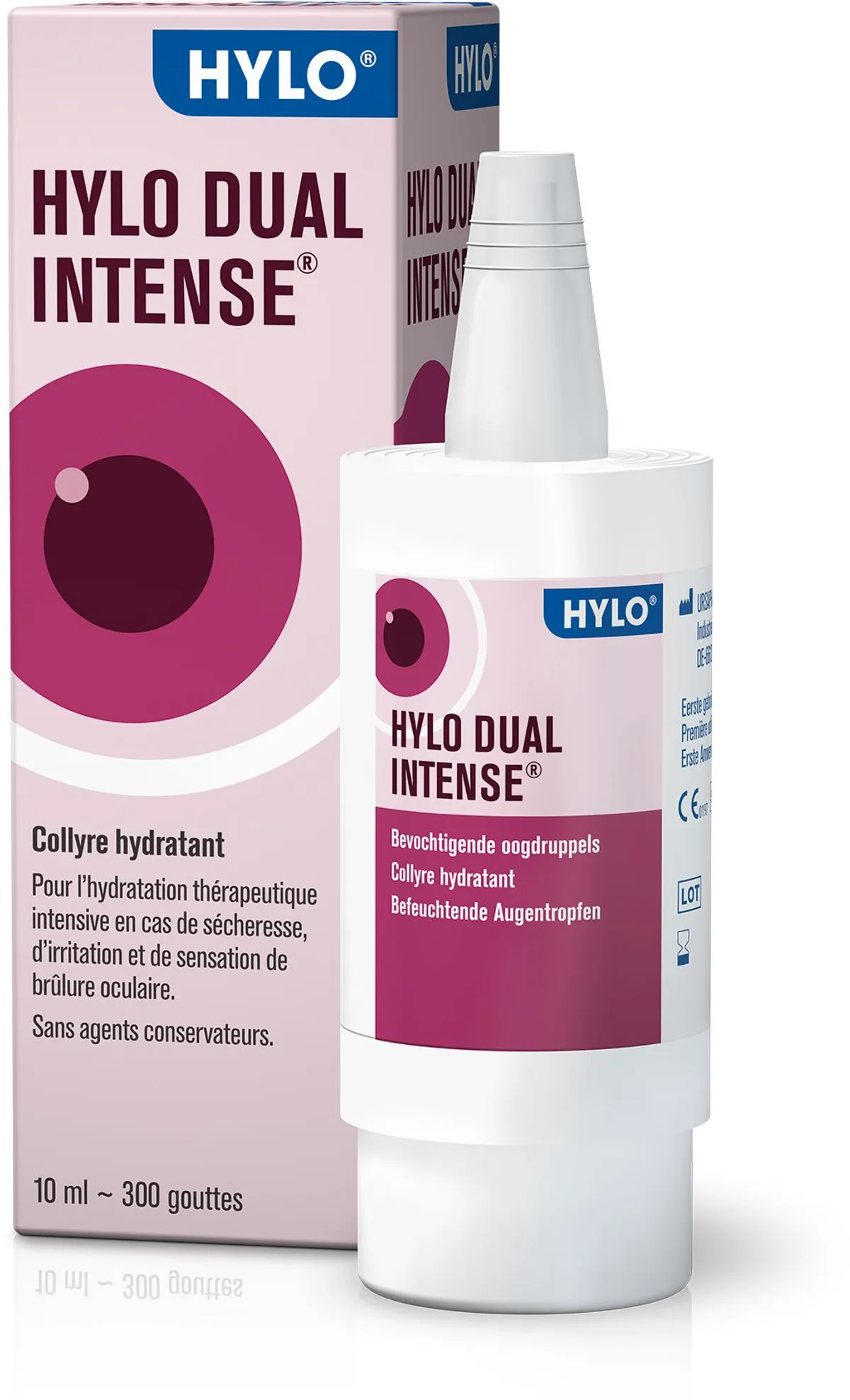 Hylo Dual Intense Gouttes Oculaires 10ml