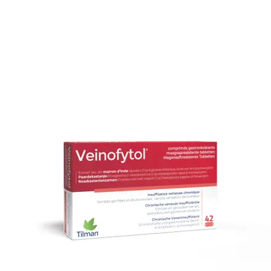 Veinofytol Maagsapresistente Tabletten 42 x 50 mg