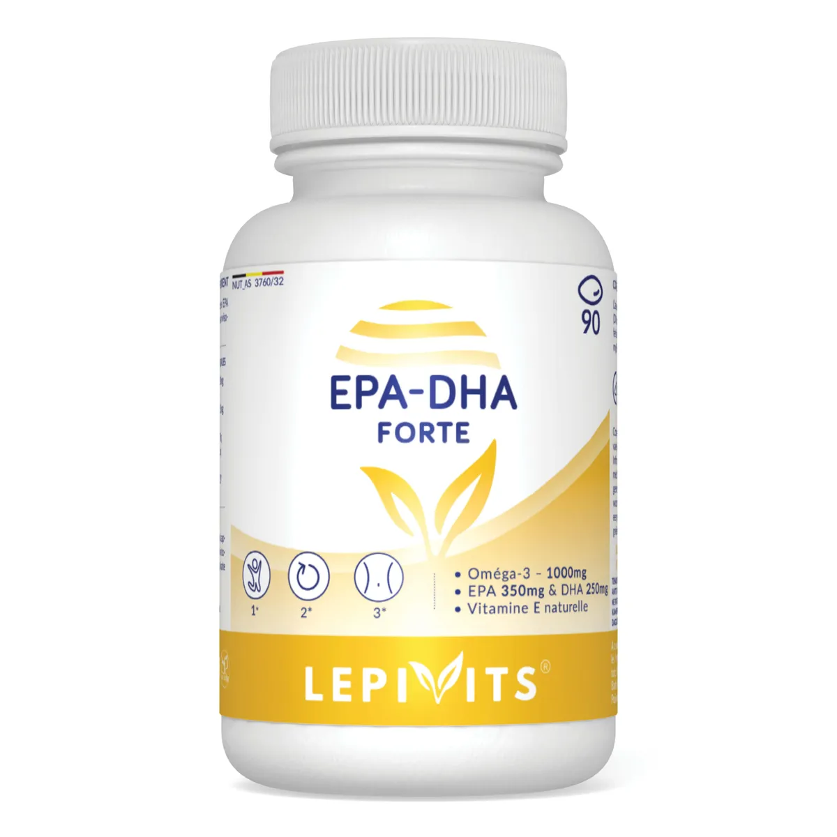 Lepivits EPA-DHA Forte Omega-3 90 Gélules