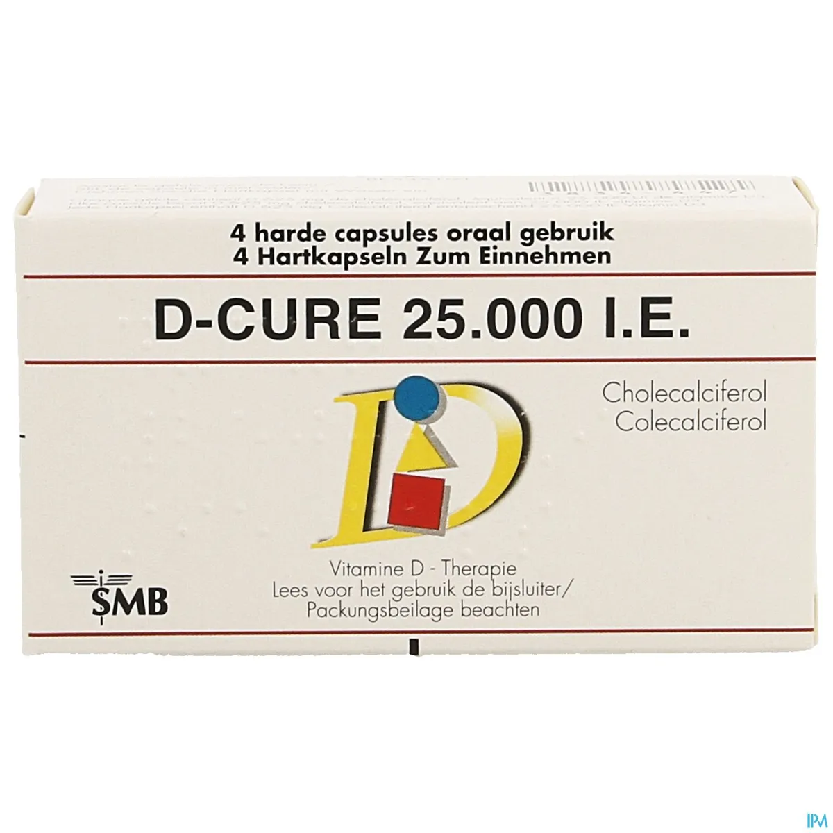D-Cure 25000 UI 4 Capsules