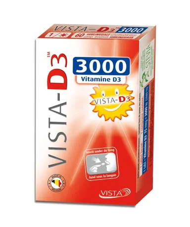 Vista D3 3000 60 Smeltende Tabletten