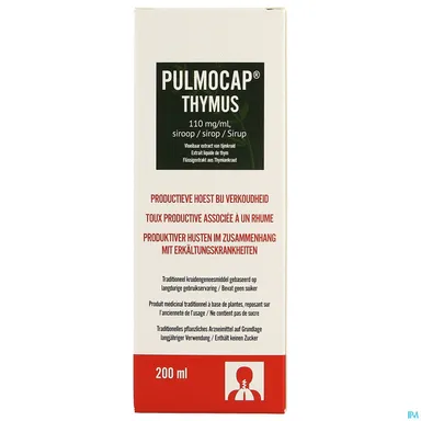 Pulmocap Thymus Siroop 200ml