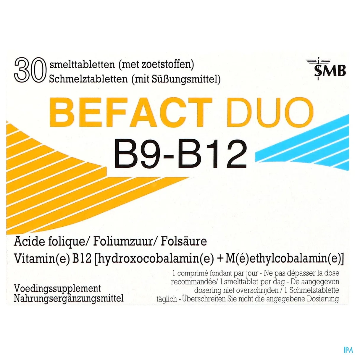 Befact Duo 30 Comprimés à Croquer