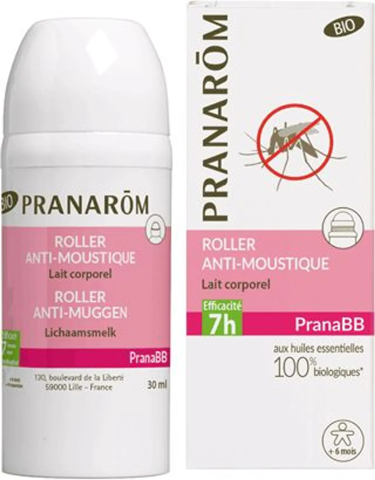 Pranarôm PranaBB Roller Anti-Moustiques 30ml