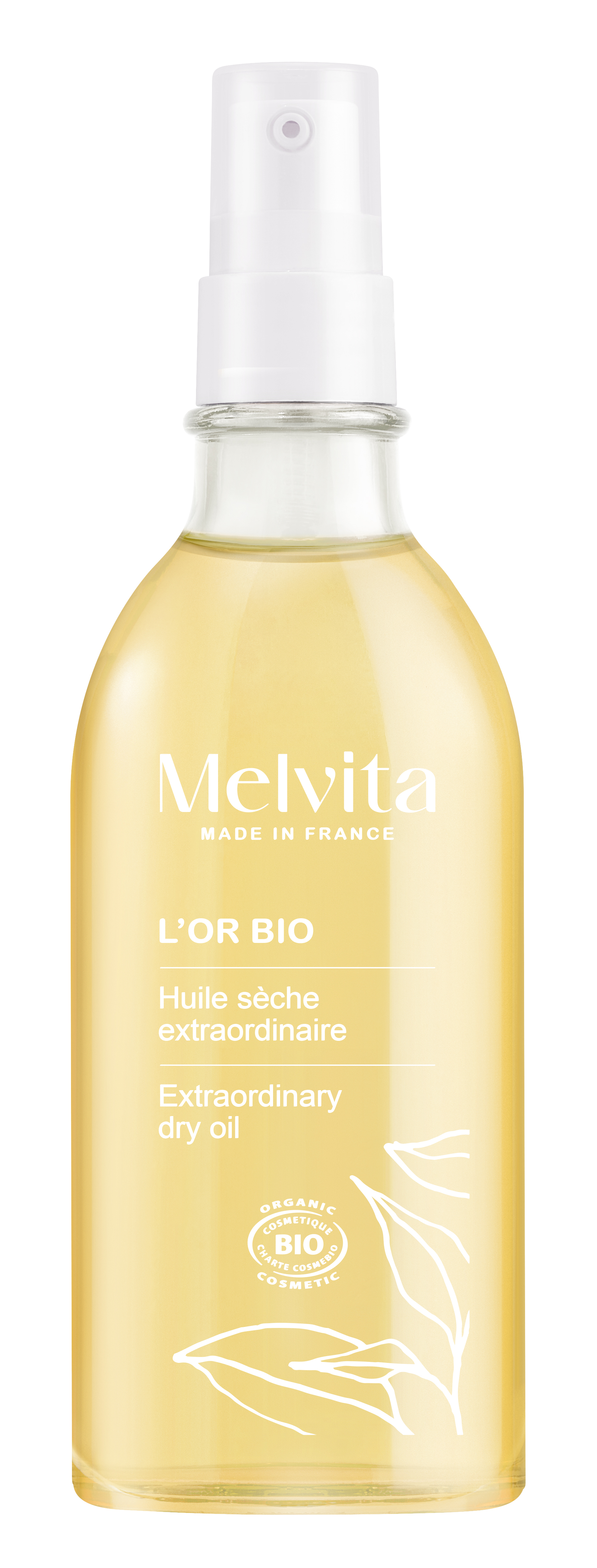 Melvita l'Or Bio Huile Extraordinaire Spray Gezicht Lichaam Haar Bio 100 ml