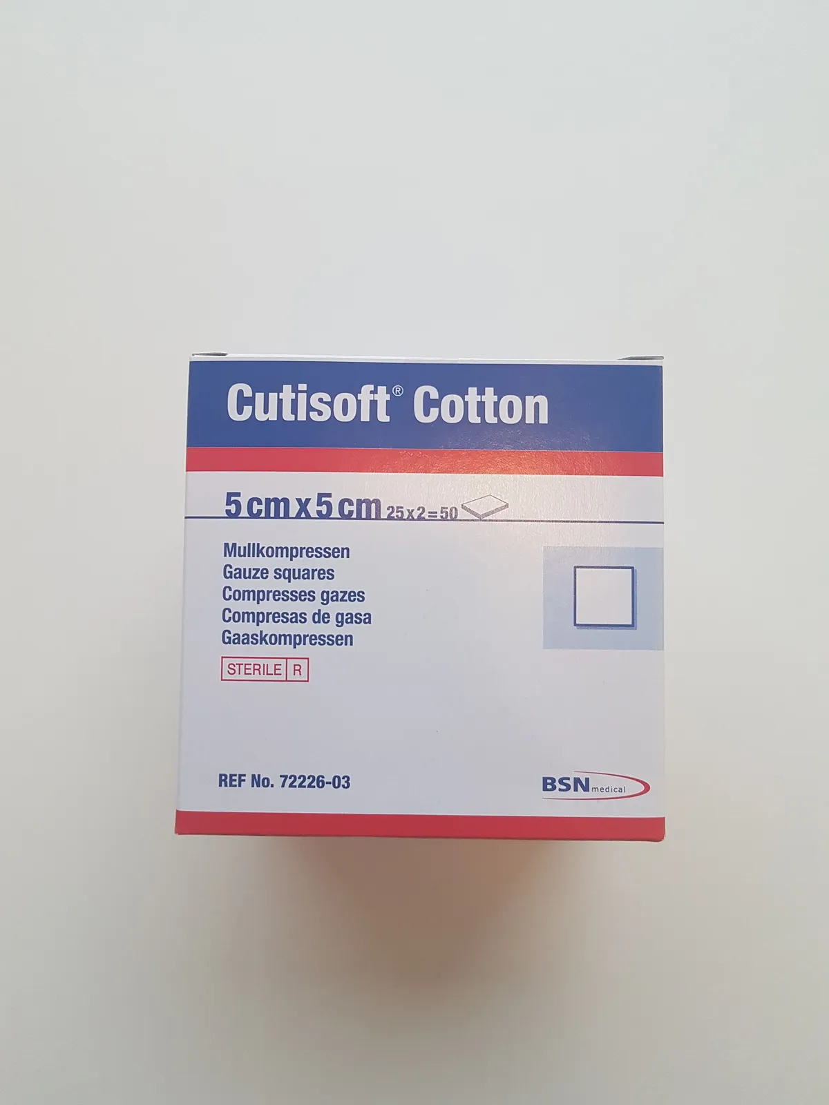 Leukoplast Steriele Kompressen Gaas 5,0 x 5,0 cm 2x25