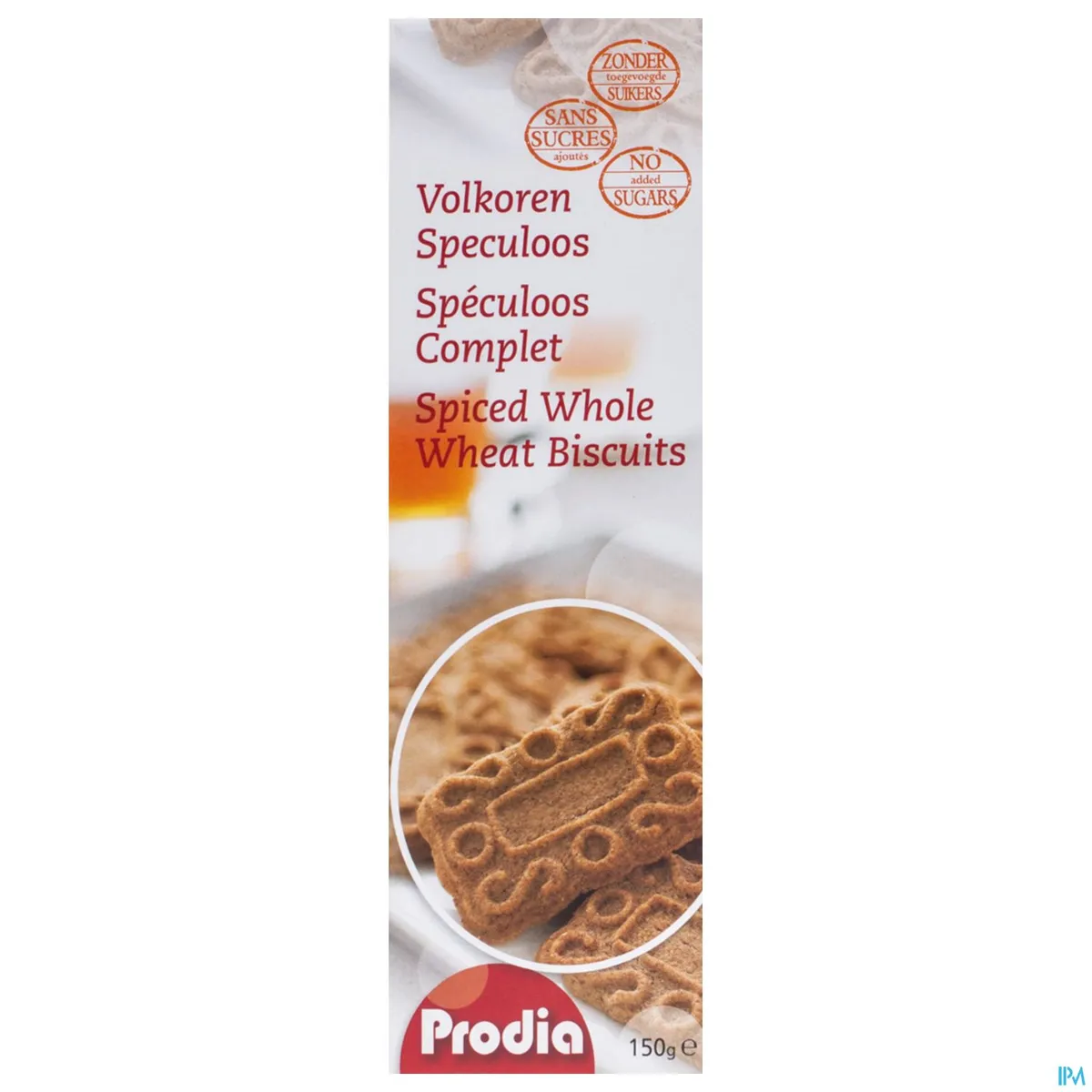 Prodia Volkoren Speculoos + Zoetstof 150g 6270