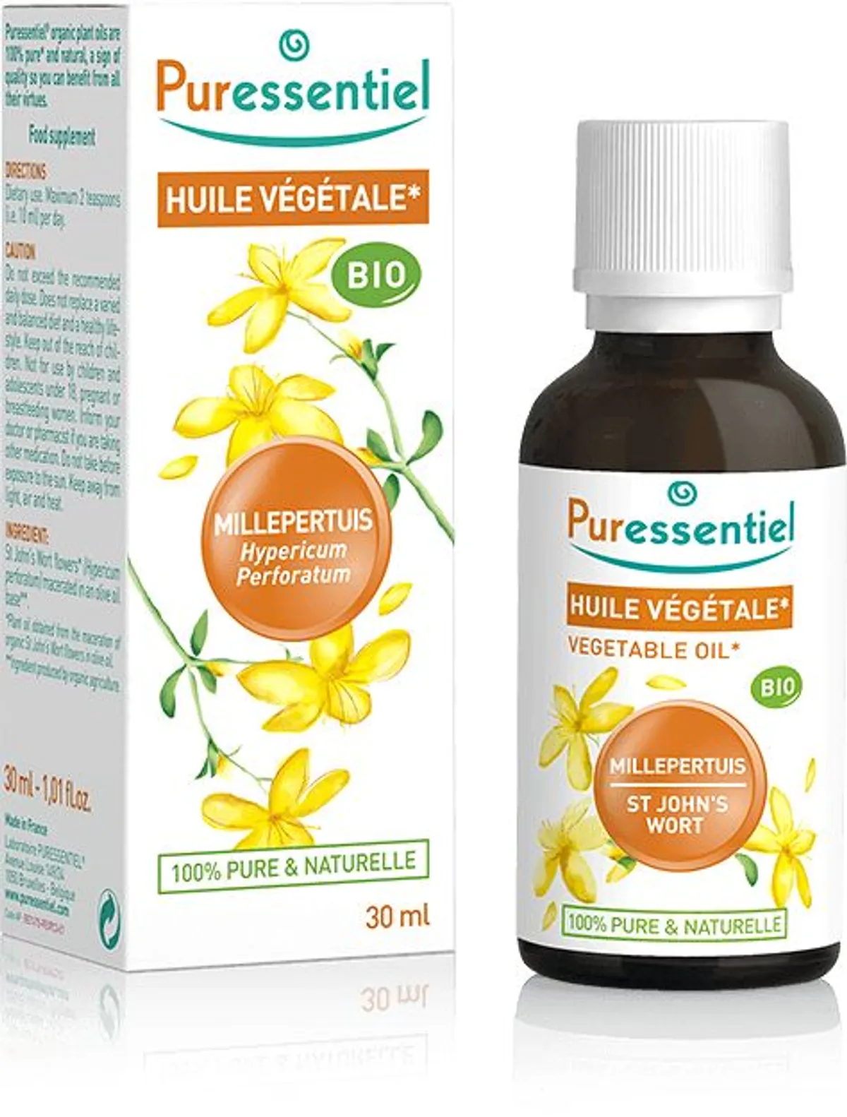 Puressentiel Huile Végétale Bio Millepertuis 30ml