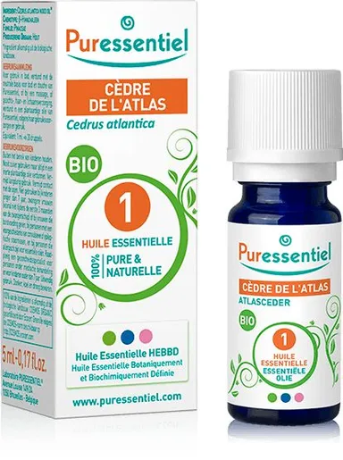 Puressentiel Cèdre Atlas Huile Essentielle Bio 5ml