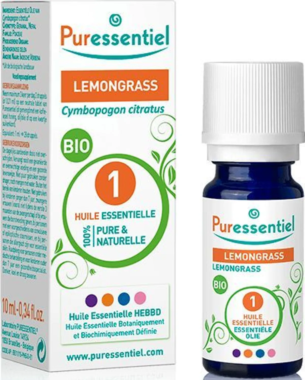 Puressentiel Lemongrass Huile Essentielle Bio 10ml