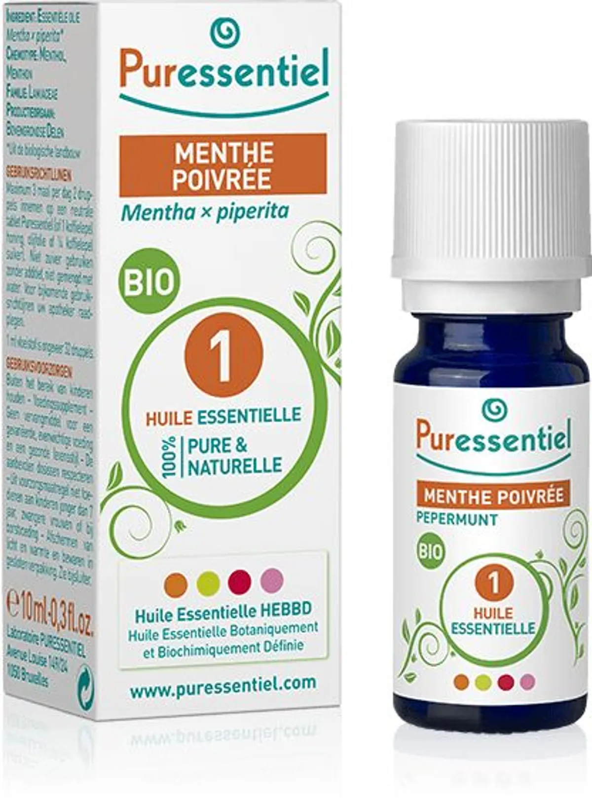 Puressentiel Menthe Poivrée Huile Essentielle Bio 30ml
