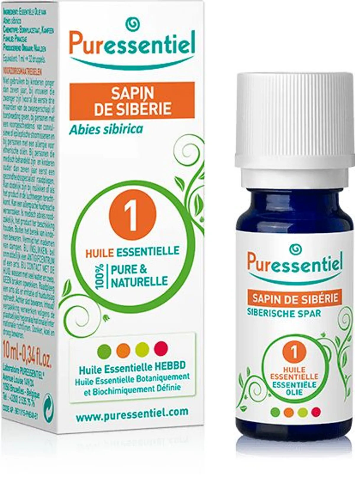 Puressentiel Sapin Siberie Huile Essentielle Bio 10ml