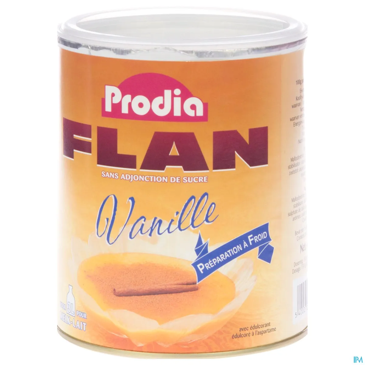 Prodia Vanilleflan + Zoetstof Poeder 450g