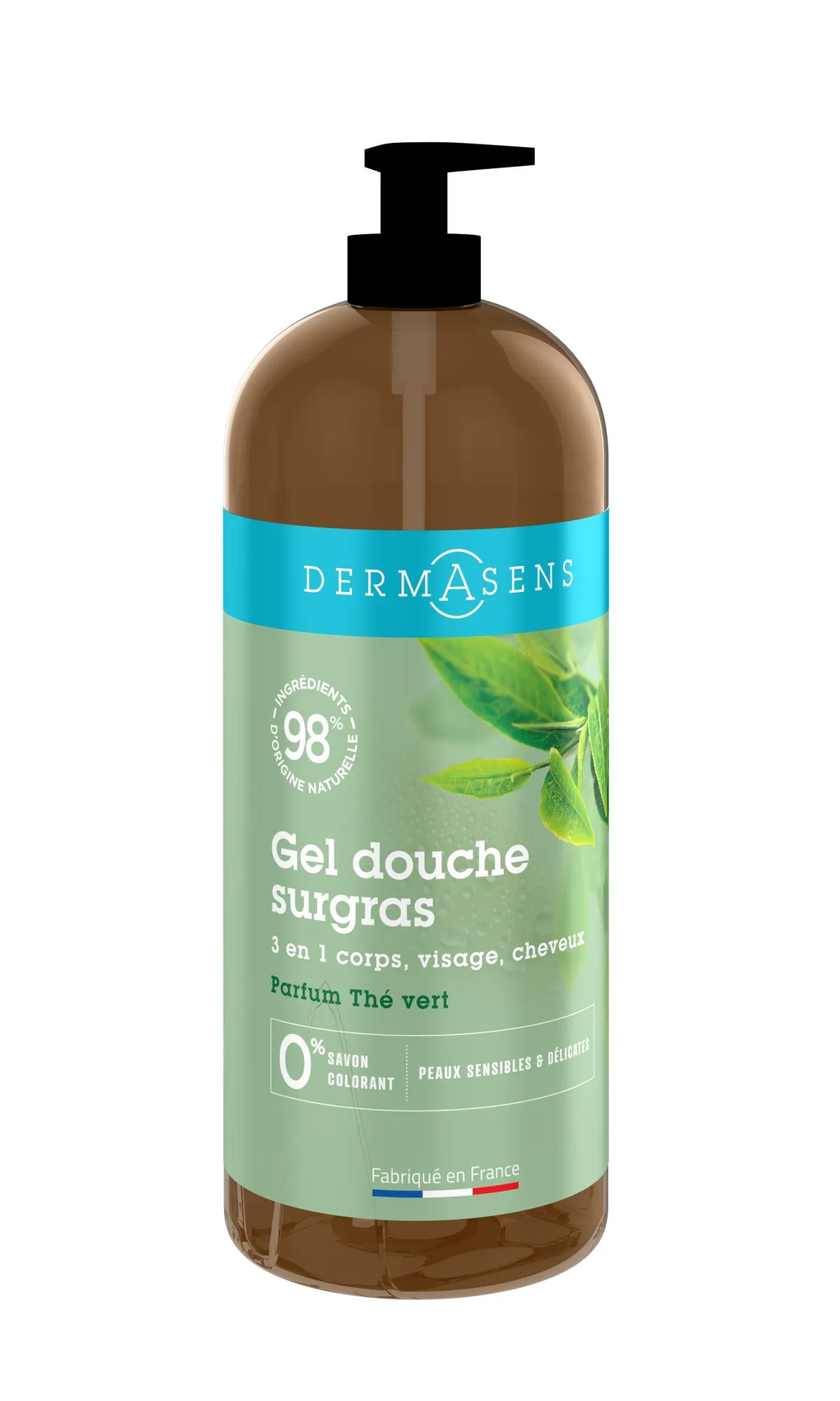Marque Verte Overvette Douchegel Groene Thee 1L