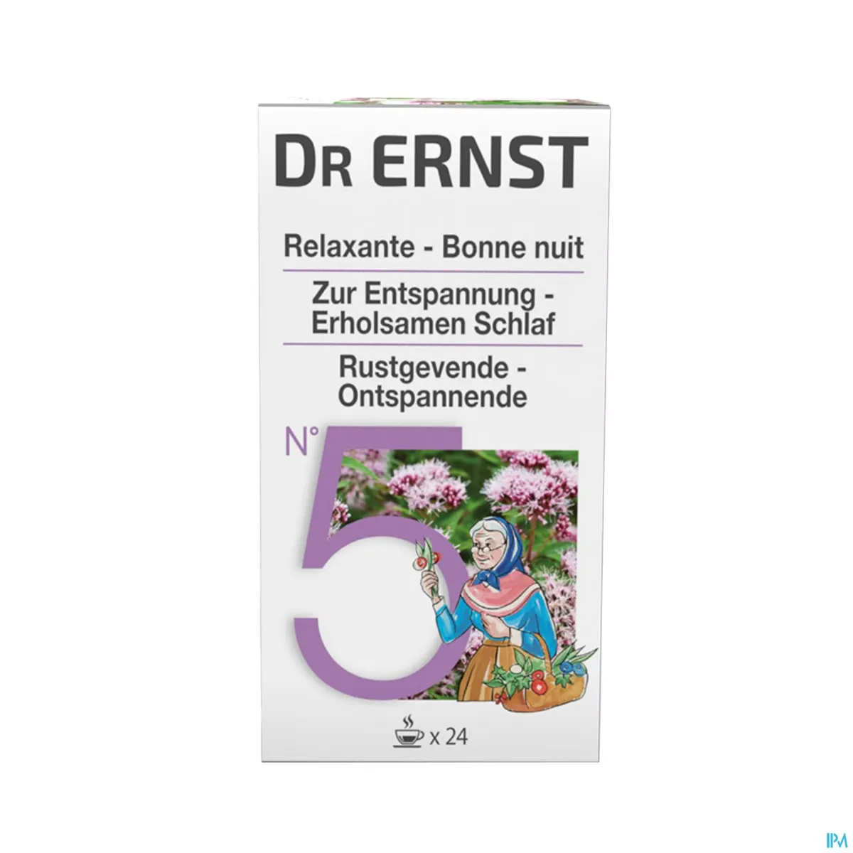 Dr Ernst Kruidenthee N5 Ontspannend Nachtrust 24 Zakjes