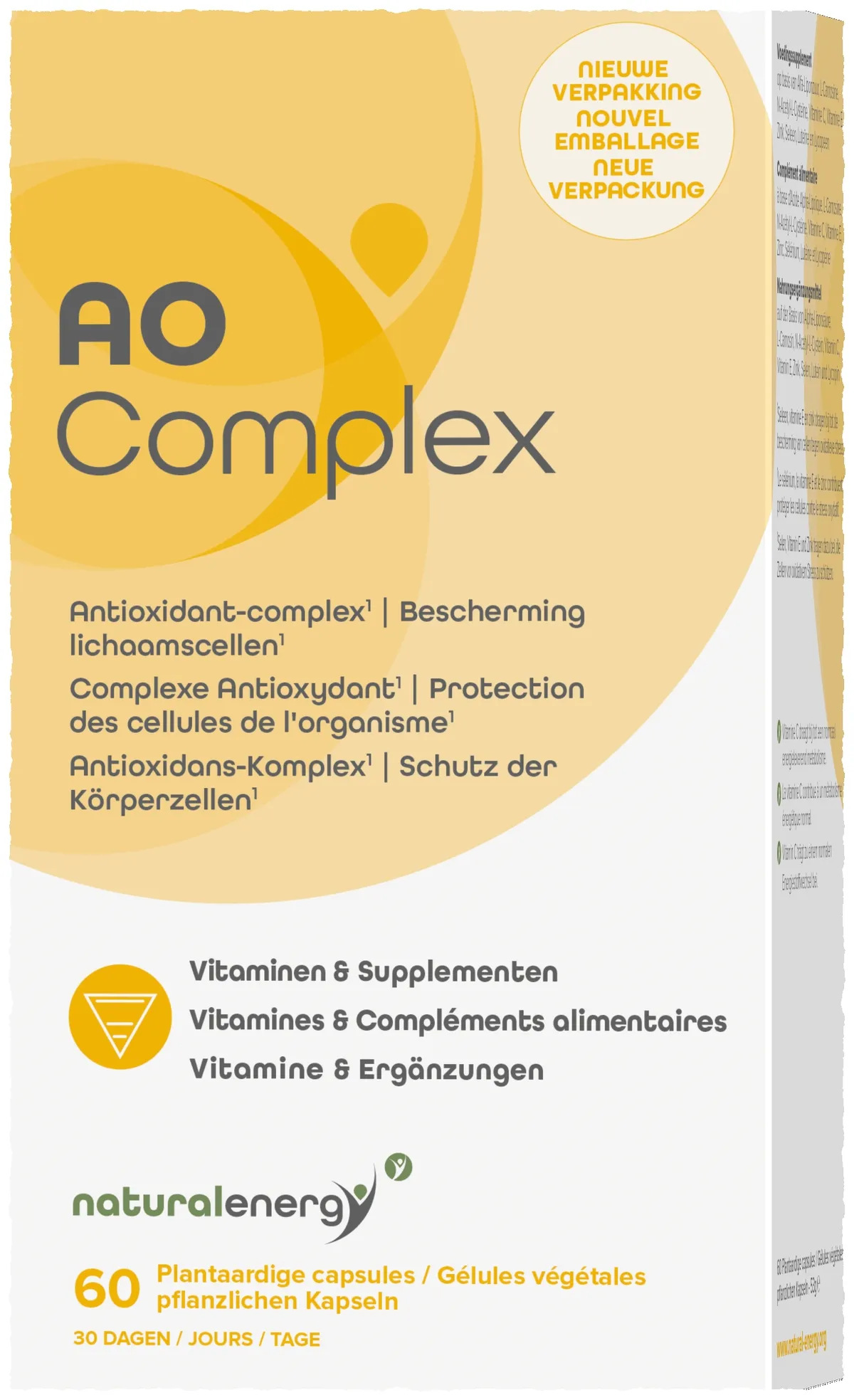 AO Complex Natural Energy 60 Capsules