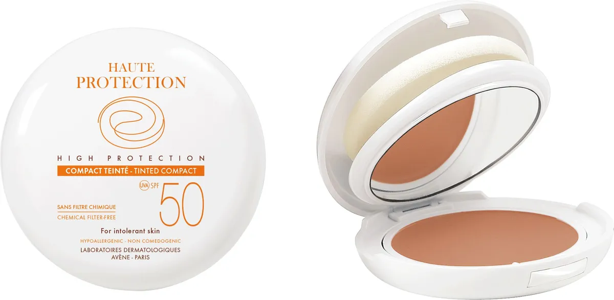 Avène Zon Spf 50 Compact Getint Doré 10G