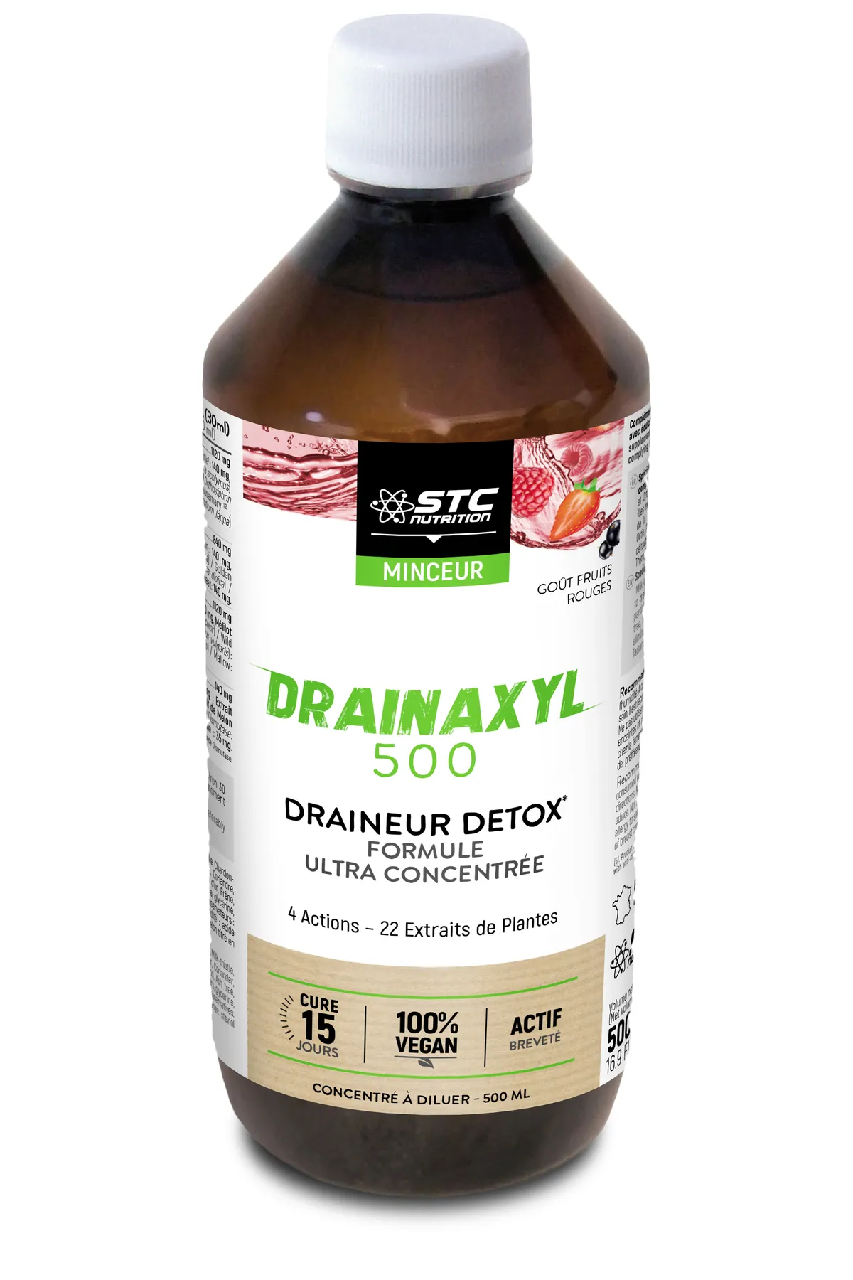Drainaxyl 500 Rode Vruchten 500 ml