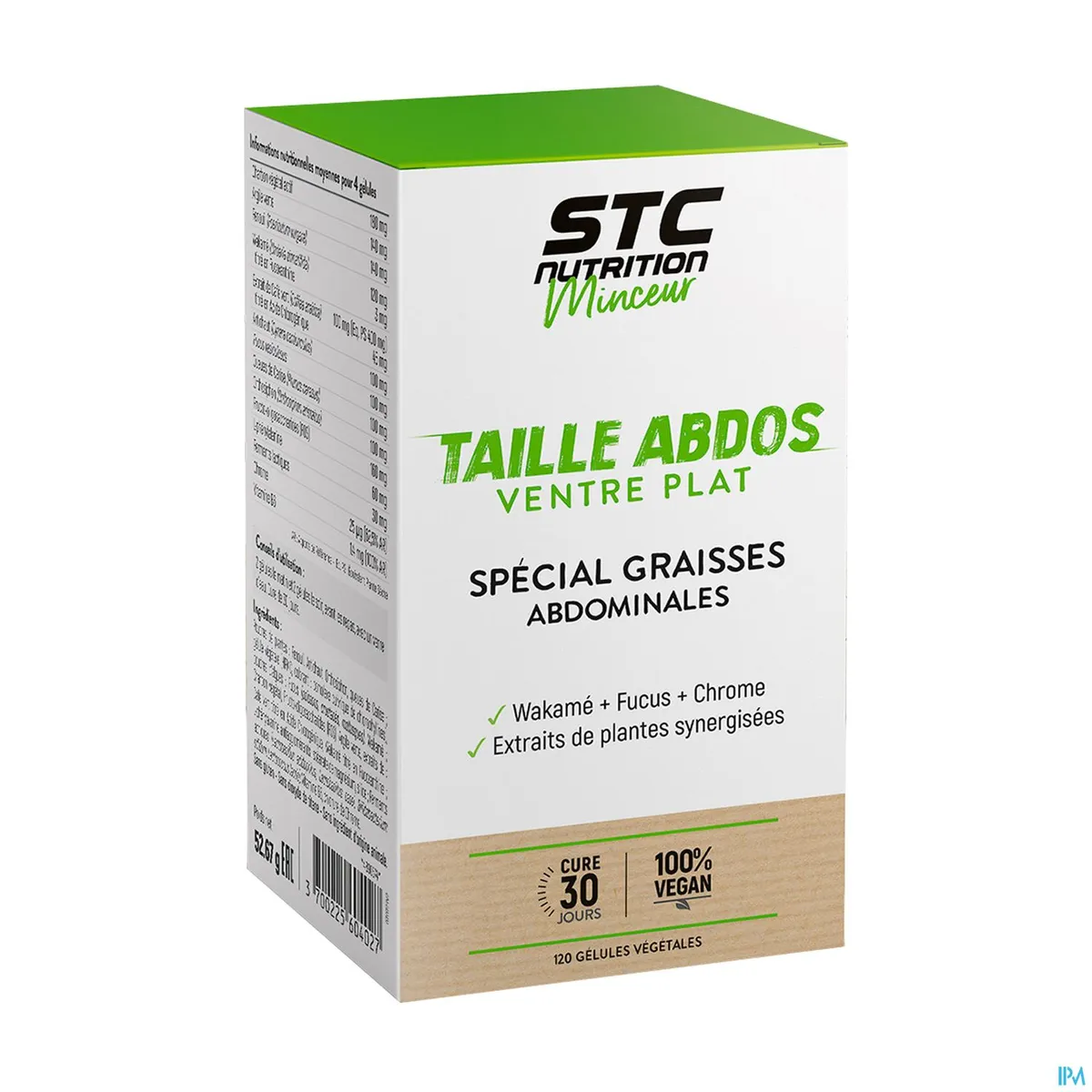 Taille Abdos Platte Buik 120 Capsules