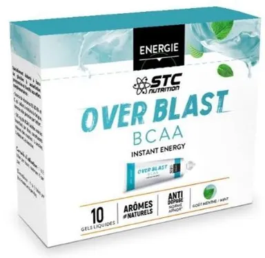Over Blast BCAA Menthe 10 Dosettes