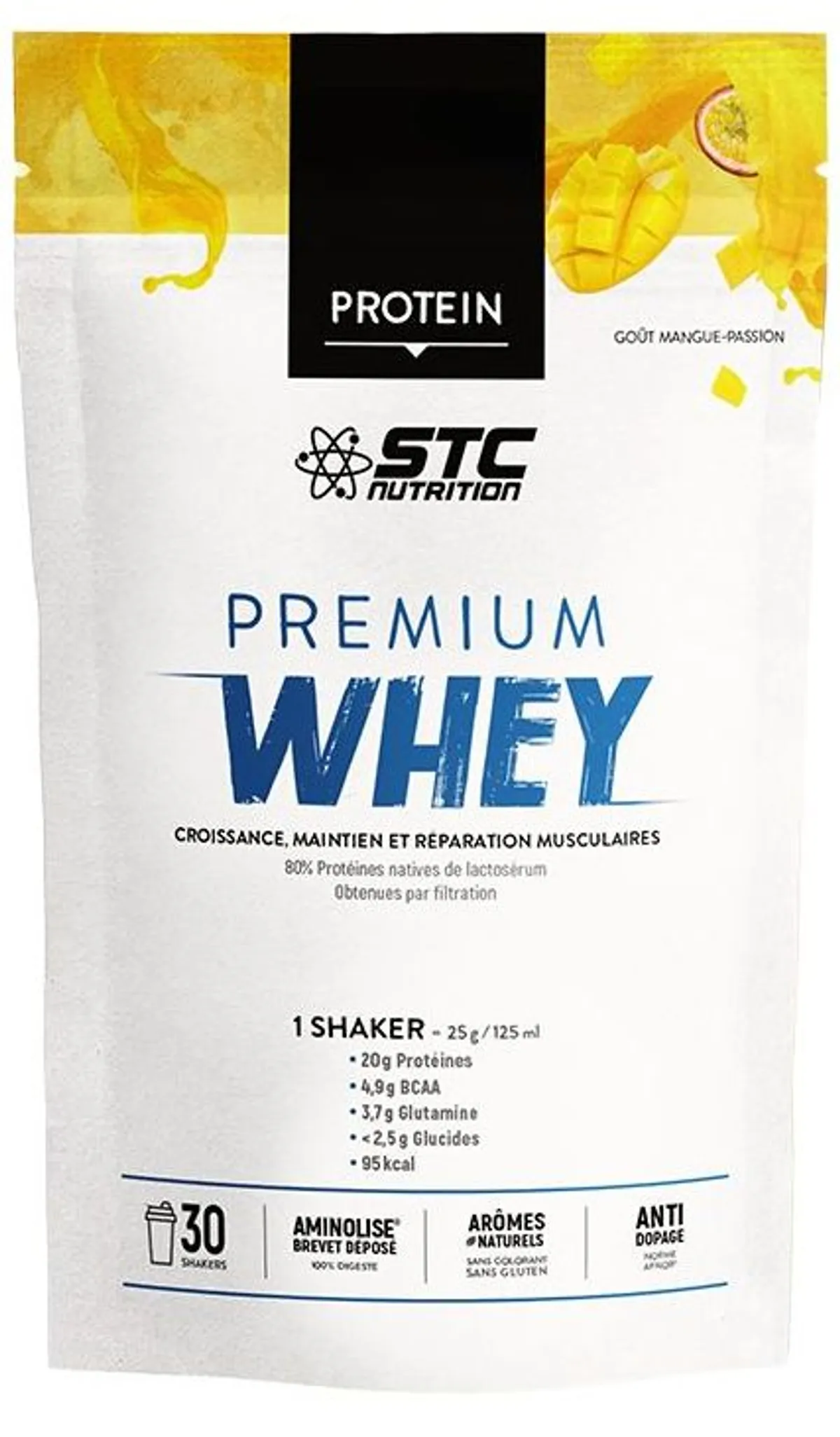 Premium Whey Mangue-Passion 750gr